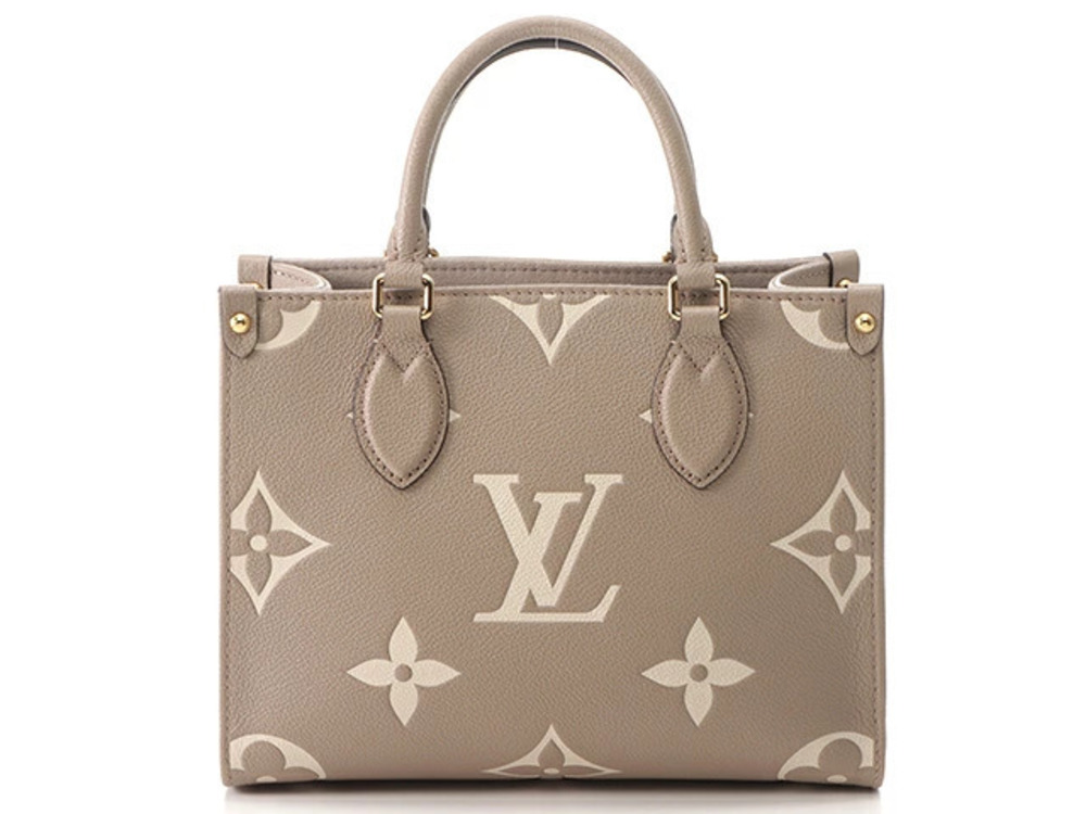 LOUIS VUITTON On The Go Empreinte Tourterelle Creame